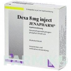 ДЕКСА (DEXA) 8 мг раствор 5x2 мл - Дексаметазон MIBE