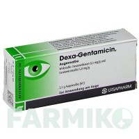 ДЕКСА ГЕНТАМІЦИН (DEXA GENTAMICIN) мазь 2,5 г - Дексаметазон, Антибіотик URSAPHARM