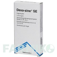 ДЕКСА СИН (DEXA SINE) 1,315 мг/мл краплі 10x0,4 мл - Дексаметазон IMMEDICA PHARMA