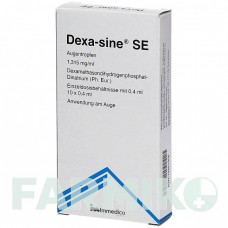 ДЕКСА СИН (DEXA SINE) 1,315 мг/мл краплі 10x0,4 мл - Дексаметазон IMMEDICA PHARMA