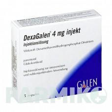 ДЕКСАГАЛЕН (DEXAGALEN) 4 мг раствор 5x1 мл - Дексаметазон GALENPHARMA