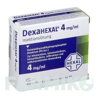 ДЕКСАГЕКСАЛ (DEXAHEXAL) 4 мг/1 мл раствор 10x1 мл - Дексаметазон HEXAL