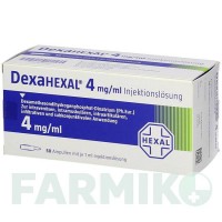 ДЕКСАГЕКСАЛ (DEXAHEXAL) 4 мг/1 мл розчин 50x1 мл - Дексаметазон HEXAL