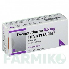 ДЕКСАМЕТАЗОН (DEXAMETHASON) 0,5 мг таблетки 100 шт - Дексаметазон MIBE