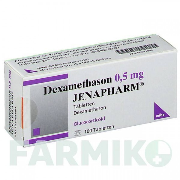 ДЕКСАМЕТАЗОН (DEXAMETHASON) 0,5 мг таблетки 100 шт - Дексаметазон MIBE