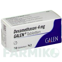 ДЕКСАМЕТАЗОН (DEXAMETHASON) 4 мг таблетки 50 шт - Дексаметазон GALENPHARMA