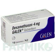 ДЕКСАМЕТАЗОН (DEXAMETHASON) 4 мг таблетки 50 шт - Дексаметазон GALENPHARMA
