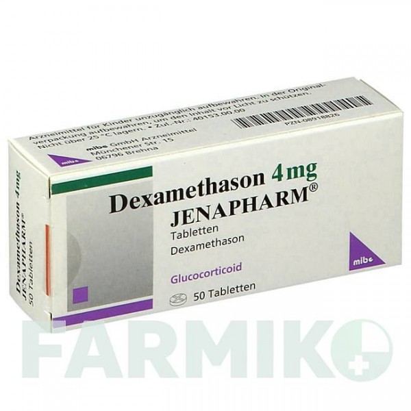 ДЕКСАМЕТАЗОН (DEXAMETHASON) 4 мг таблетки 50 шт - Дексаметазон MIBE