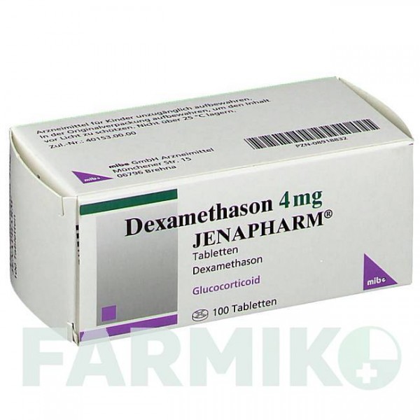 ДЕКСАМЕТАЗОН (DEXAMETHASON) 4 мг таблетки 100 шт - Дексаметазон MIBE