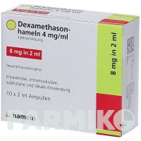 ДЕКСАМЕТАЗОН (DEXAMETHASON) 4 мг/мл 8 мг/2 мл раствор 10x2 мл - Дексаметазон HAMELN PHARMA