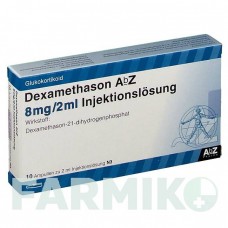 ДЕКСАМЕТАЗОН (DEXAMETHASON) 8 мг/2 мл ампули 10 шт - Дексаметазон ABZ PHARMA