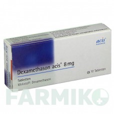 ДЕКСАМЕТАЗОН (DEXAMETHASON) 8 мг таблетки 10 шт - Дексаметазон ACIS