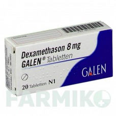 ДЕКСАМЕТАЗОН (DEXAMETHASON) 8 мг таблетки 20 шт - Дексаметазон GALENPHARMA