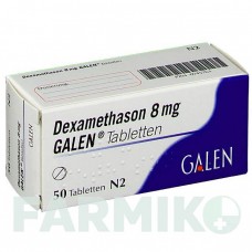 ДЕКСАМЕТАЗОН (DEXAMETHASON) 8 мг таблетки 50 шт - Дексаметазон GALENPHARMA