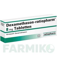 ДЕКСАМЕТАЗОН (DEXAMETHASON) 8 мг таблетки 100 шт - Дексаметазон RATIOPHARM