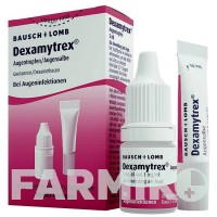 ДЕКСАМІТРЕКС (DEXAMYTREX) 5 мл 3 г пакет 1 шт - Дексаметазон, Гентаміцин DR.GERHARD MANN