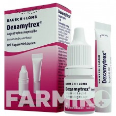 ДЕКСАМІТРЕКС (DEXAMYTREX) 5 мл 3 г пакет 1 шт - Дексаметазон, Гентаміцин DR.GERHARD MANN