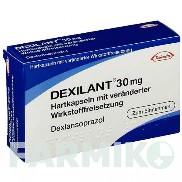 ДЕКСІЛАНТ (DEXILANT) 30 мг капсули 14 шт - Декслансопразол TAKEDA