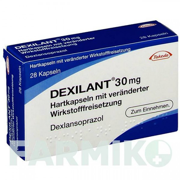 ДЕКСІЛАНТ (DEXILANT) 30 мг капсули 28 шт - Декслансопразол TAKEDA