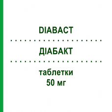 ДИАБАКТ (DIABACT) 50 мг таблетки 1 шт - Тест на Helicobacter pylori LABORATOIRES MAYOLY SPINDLER