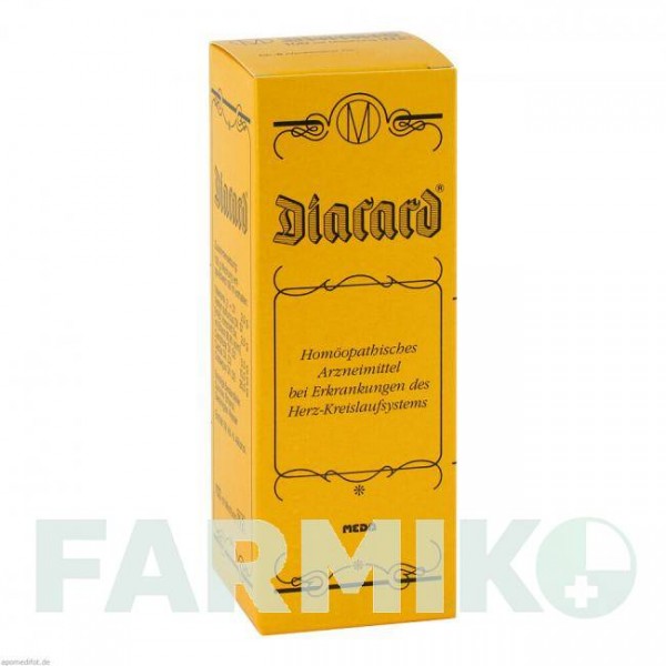 ДИАКАРД (DIACARD) жидкость 100 мл - Гомеопатия MEDA PHARMA
