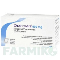 ДІАКОМІТ (DIACOMIT) 500 мг порошок 60 шт - Стирипентол DESITIN