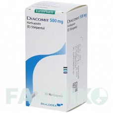 ДИАКОМИТ (DIACOMIT) 500 мг капсулы 60 шт - Стирипентол EURIMPHARM