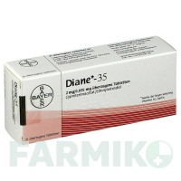 ДИАНЕ (DIANE) 35 таблетки 21 шт - Ципротерон, Эстроген EMRA-MED