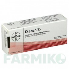 ДІАНЕ (DIANE) 35 таблетки 21 шт - Ципротерон, Естроген EMRA-MED