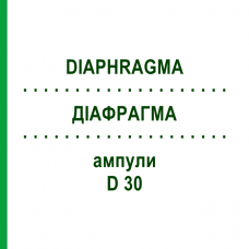 ДІАФРАГМА (DIAPHRAGMA) D 30 ампули 10x1 мл - Гомеопатія WALA HEILMITTEL