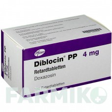 ДИБЛОЦИН (DIBLOCIN) 4 мг таблетки 100 шт - Доксазозин VIATRIS