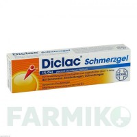 ДИКЛАК (DICLAC) 1% гель 50 г - Диклофенак HEXAL