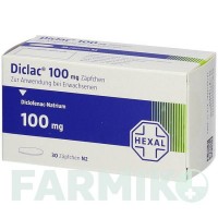 ДИКЛАК (DICLAC) 100 мг суппозитории 30 шт - Диклофенак HEXAL