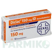 ДИКЛАК (DICLAC) 150 таблетки 10 шт - Диклофенак HEXAL