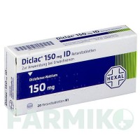 ДИКЛАК (DICLAC) 150 таблетки 20 шт - Диклофенак HEXAL