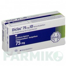 ДИКЛАК (DICLAC) 75 таблетки 30 шт - Диклофенак HEXAL