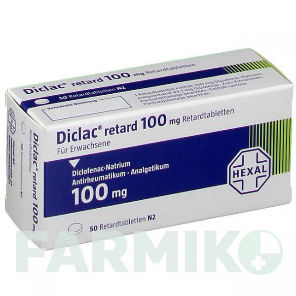 ДИКЛАК (DICLAC) таблетки 50 шт - Диклофенак HEXAL