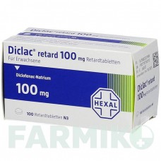 ДИКЛАК (DICLAC) таблетки 100 шт - Диклофенак HEXAL