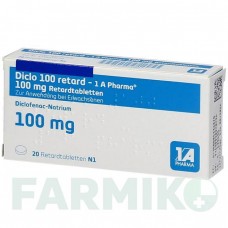 ДИКЛО (DICLO) 100 таблетки 20 шт - Диклофенак 1 A PHARMA