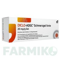 ДИКЛО (DICLO) 20 мг/г гель 100 г - Диклофенак ZENTIVA