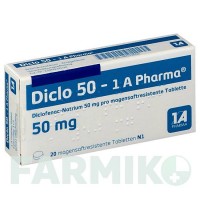 ДИКЛО (DICLO) 50 таблетки 20 шт - Диклофенак 1 A PHARMA