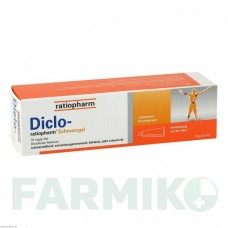ДИКЛО (DICLO) гель 50 г - Диклофенак RATIOPHARM