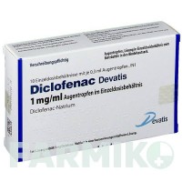 ДИКЛОФЕНАК (DICLOFENAC) 1 мг/мл доз капли 10x0,3 мл - Диклофенак DEVATIS