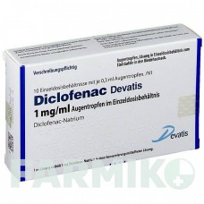 ДИКЛОФЕНАК (DICLOFENAC) 1 мг/мл доз краплі 10x0,3 мл - Диклофенак DEVATIS