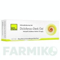 ДИКЛОФЕНАК (DICLOFENAC) 10 мг/г гель 50 г - Диклофенак DENK PHARMA