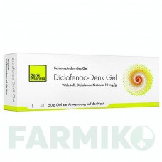 ДИКЛОФЕНАК (DICLOFENAC) 10 мг/г гель 50 г - Диклофенак DENK PHARMA