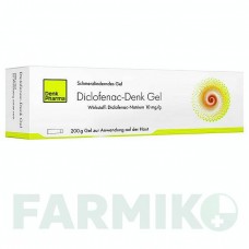 ДИКЛОФЕНАК (DICLOFENAC) 10 мг/г гель 200 г - Диклофенак DENK PHARMA