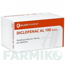 ДИКЛОФЕНАК (DICLOFENAC) 100 супозиторії 10 шт - Диклофенак ALIUD PHARMA