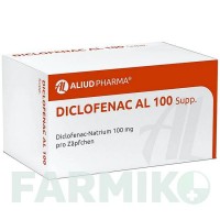ДИКЛОФЕНАК (DICLOFENAC) 100 супозиторії 30 шт - Диклофенак ALIUD PHARMA