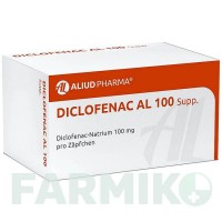 ДИКЛОФЕНАК (DICLOFENAC) 100 супозиторії 50 шт - Диклофенак ALIUD PHARMA